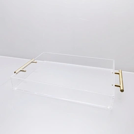 acrylic tray with insert
